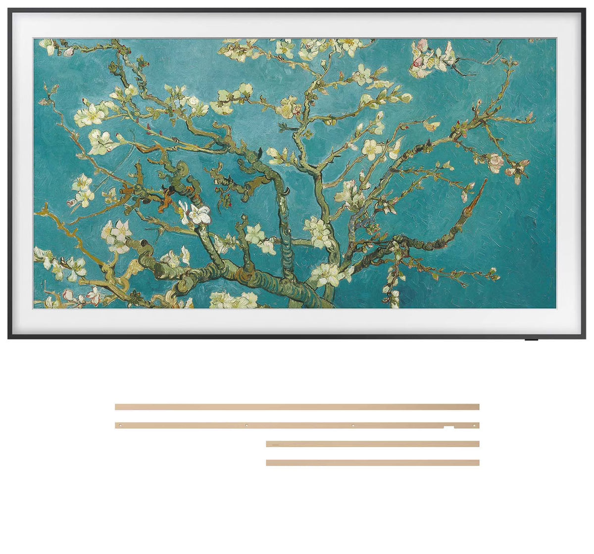 75" 4K UltraHD Smart QLED TV with Beige Bezel Z835