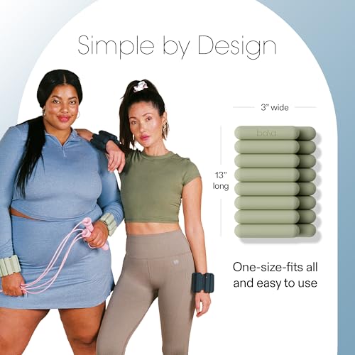 Adjustable Silicone Wrist & Ankle Weights Set W1237