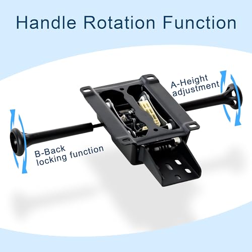 Swivel Tilt Mechanism Replacement Part Heavy Duty Control Seat Mechanism 6" x 7.9" Mounting Holes A2650