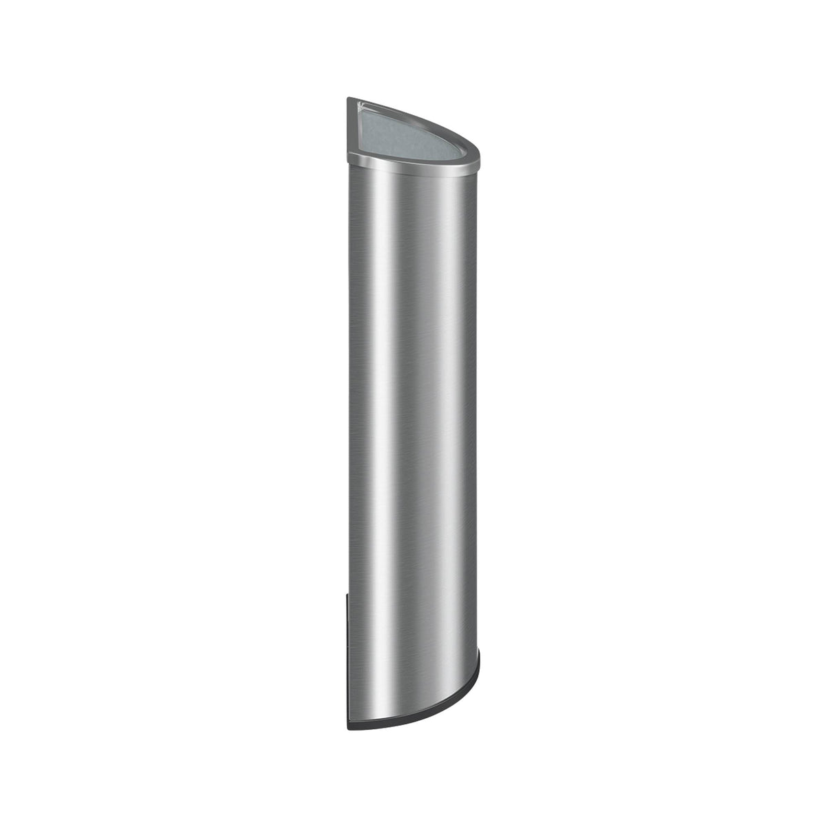 Indoor Decorative Metal 8-Gallon Stainless Steel Trash Can N7517