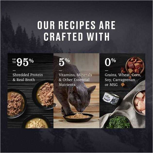 Chicken Recipe in Broth Grain-Free Canned Cat Food Y35231