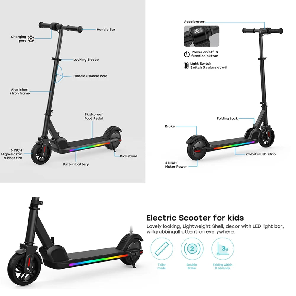 Adjustable Folding Lightweight Electric Scooter P233721