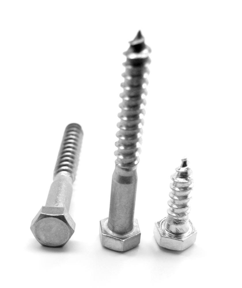 Hex Lag Screw Low Carbon Steel Zinc Plated S273552