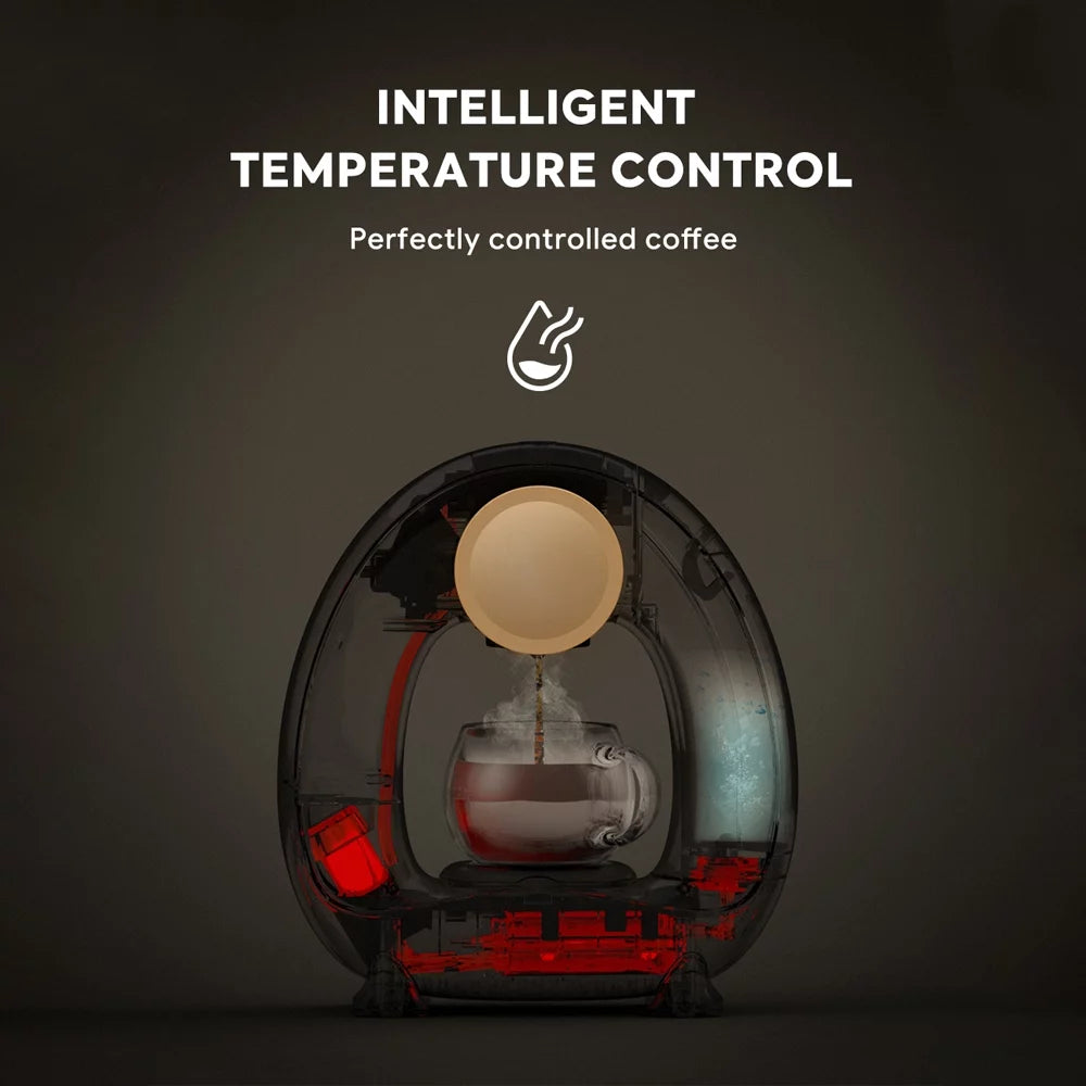 Portable Semi-Automatic Coffee Maker 240ml 1400W G603787