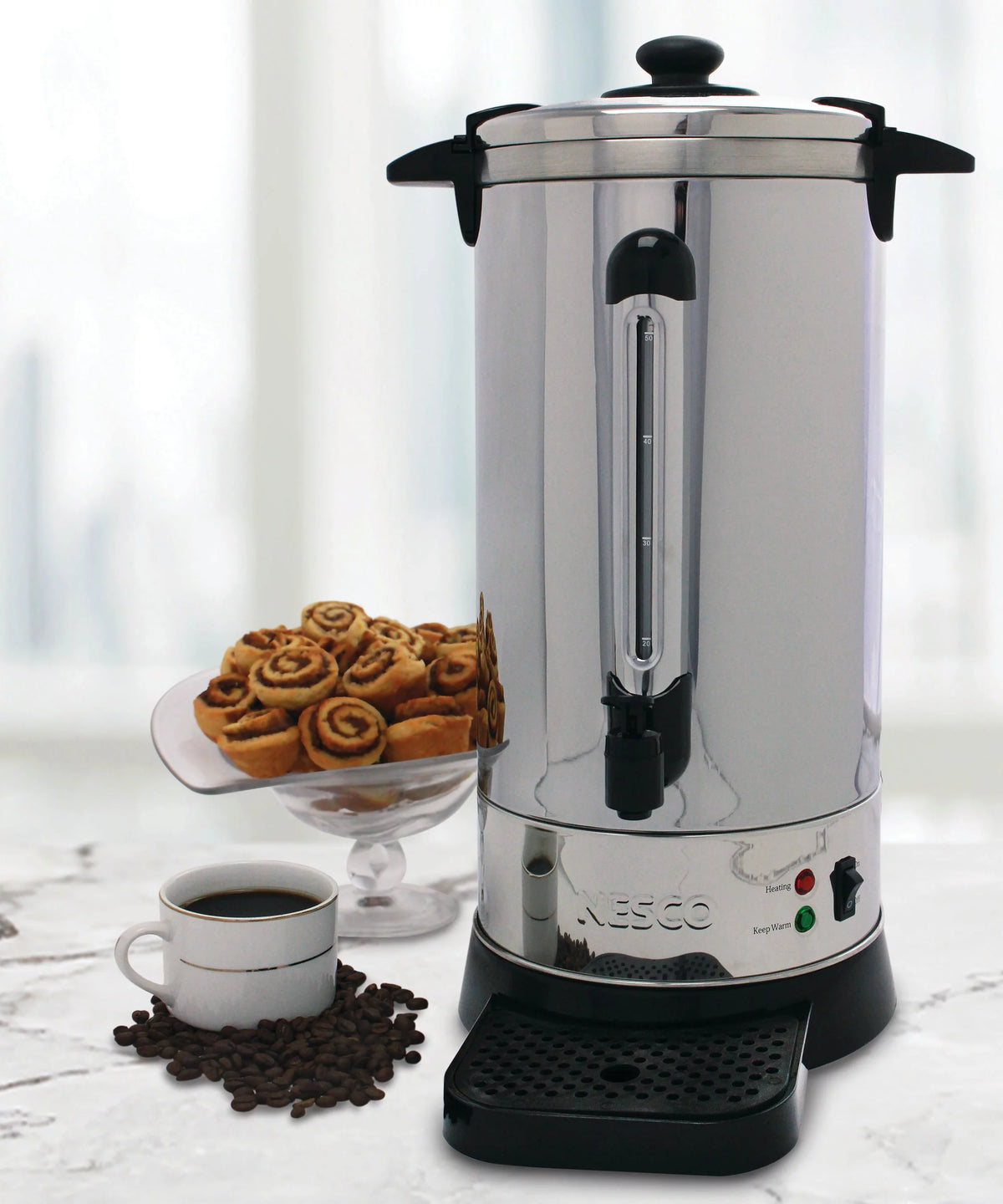 50 Cups Stainless Steel Coffee Urn W712