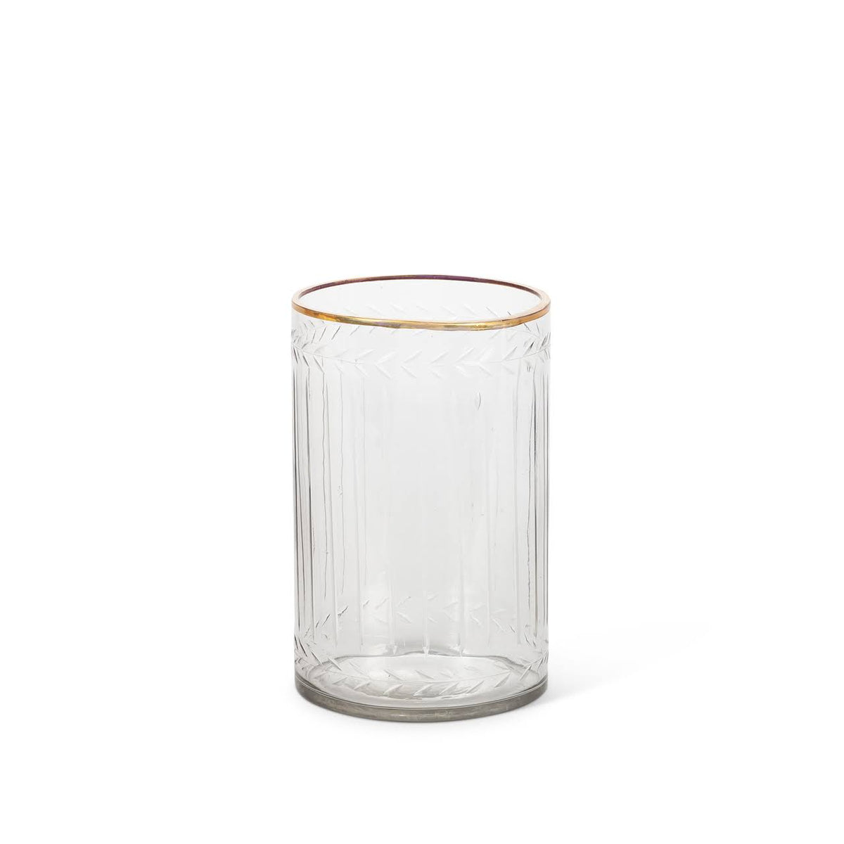 Glass Candle Holder J596