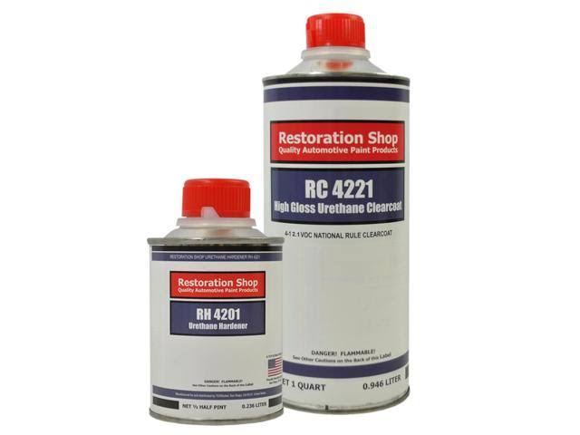 Oxford White Quart Low VOC Urethane Basecoat Paint Kit O46645