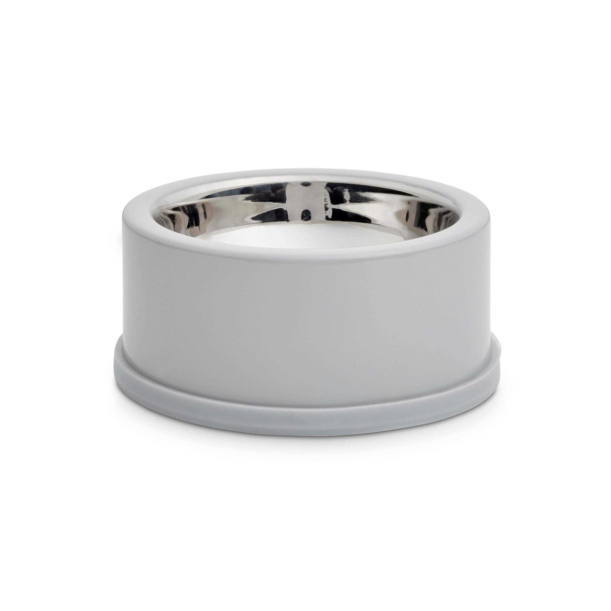 Stainless-Steel Grey Dog Bowl S649879