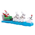 Colossal Airblown Inflatable Sleigh Scene P143898