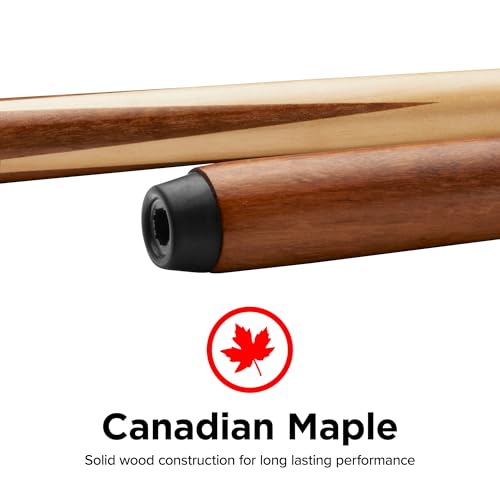 4-Cue Assortment Maple Bar Billiard Cues U55293