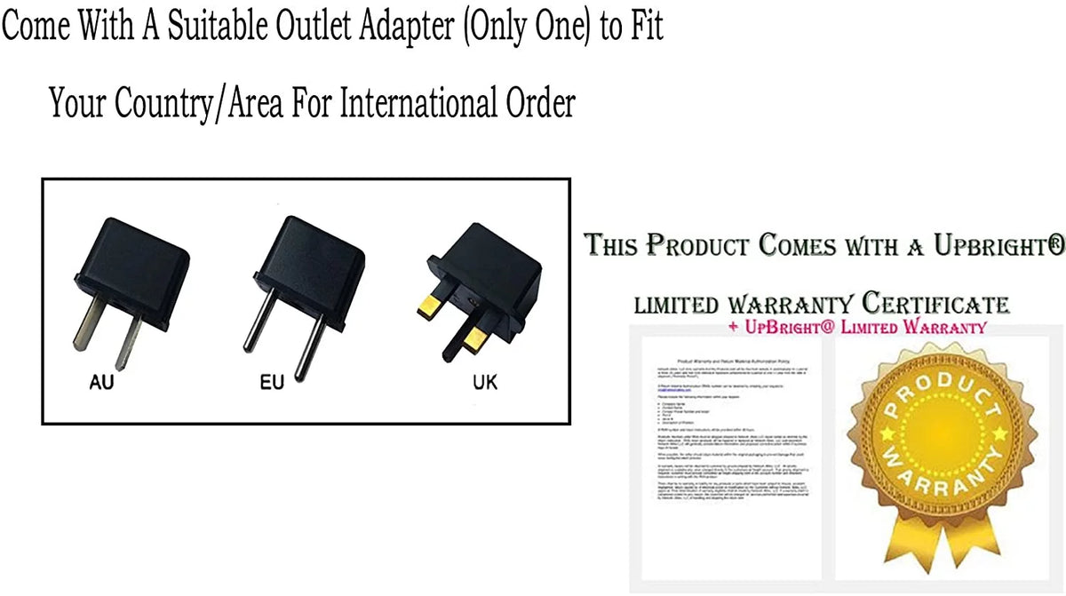 Global AC / DC Adapter Switching Power Supply Cord Cable PS Charger X5132