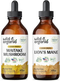 Maitake Mushroom Tincture 4 fl oz & Lion's Mane Tincture 4 fl oz S479381