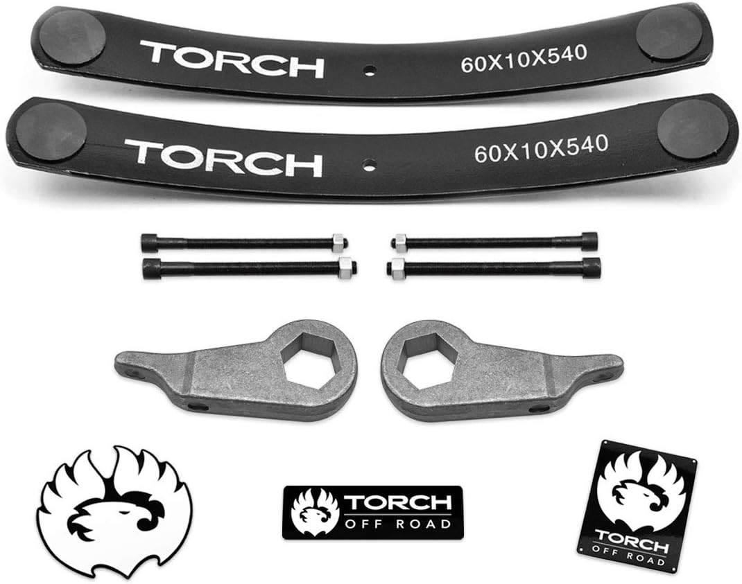 3" Leveling Lift Kit Add-A-Leaf 4X4 4WD Torsion Bar Suspension Q268243