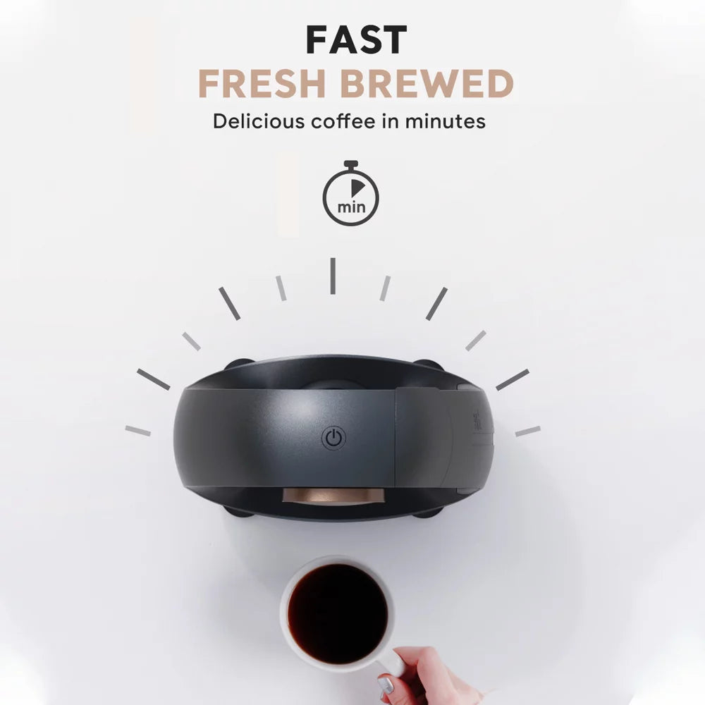 Portable Semi-Automatic Coffee Maker 240ml 1400W G603787
