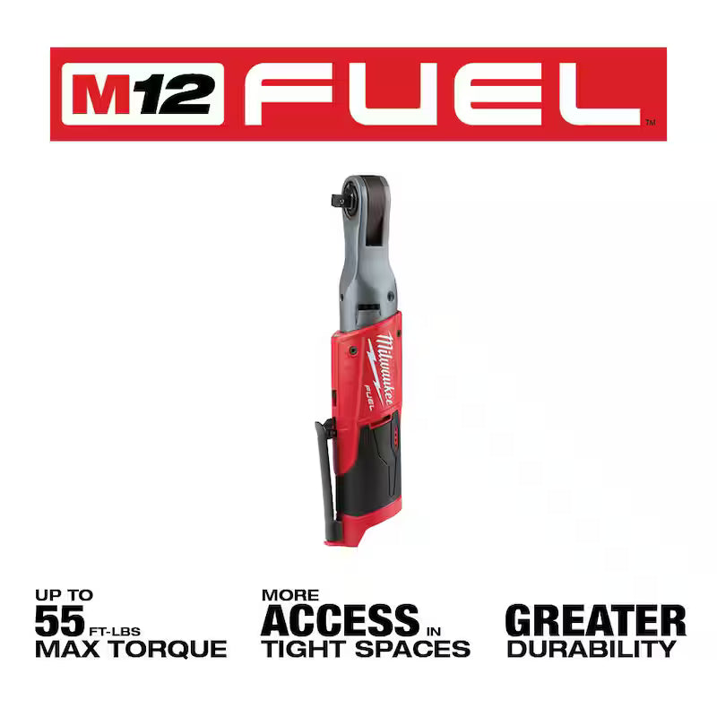 12V Lithium-Ion Brushless Cordless 3/8 in. Impact Wrench and Ratchet Kit T755