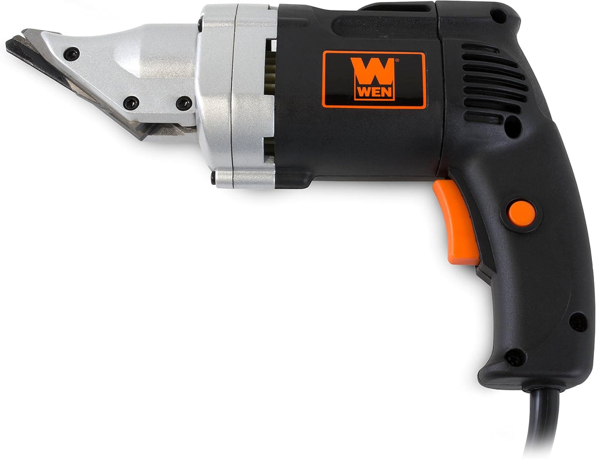 4.0-Amp Corded Variable Speed Swivel Head Electric Metal Cutter Shear K202