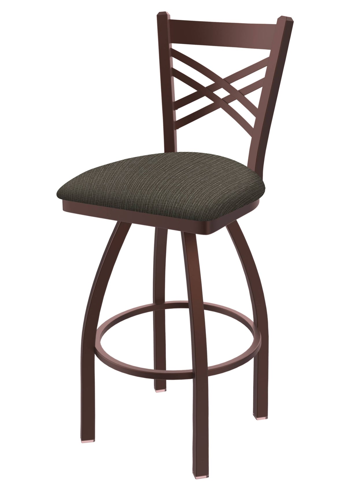 25x22 Swivel Counter Stool with Bronze Finish V436542