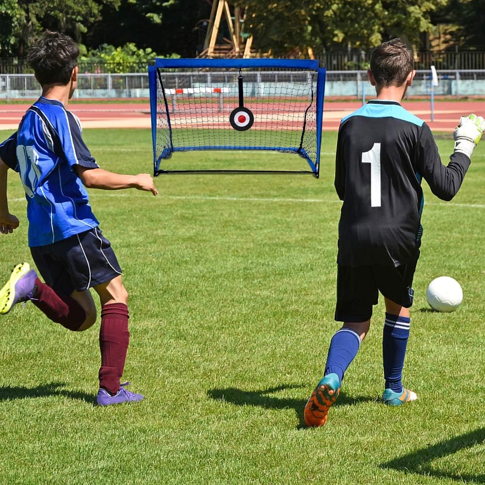 Set of 2 Pop Up Soccer Goals with Carrying Case Y885