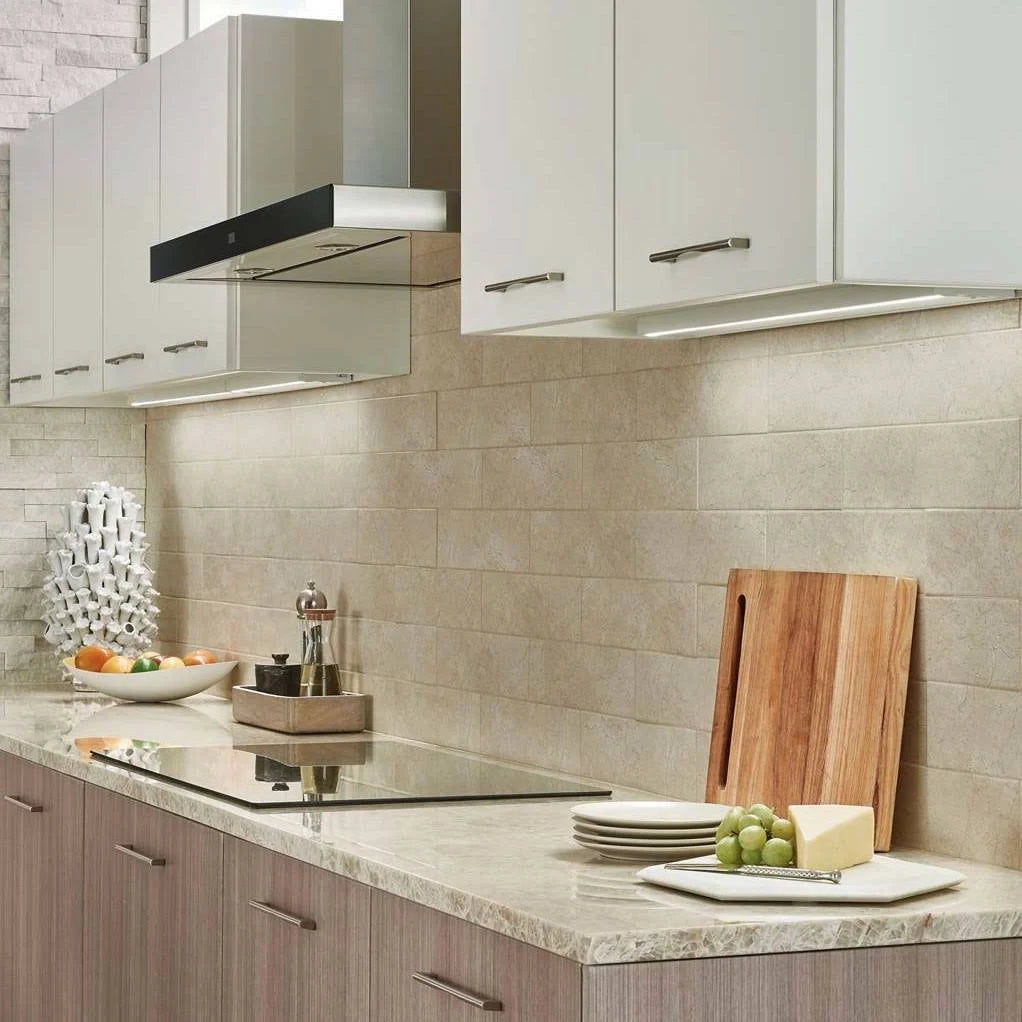 Textured White Under Cabinet LED Light 2700K X2134
