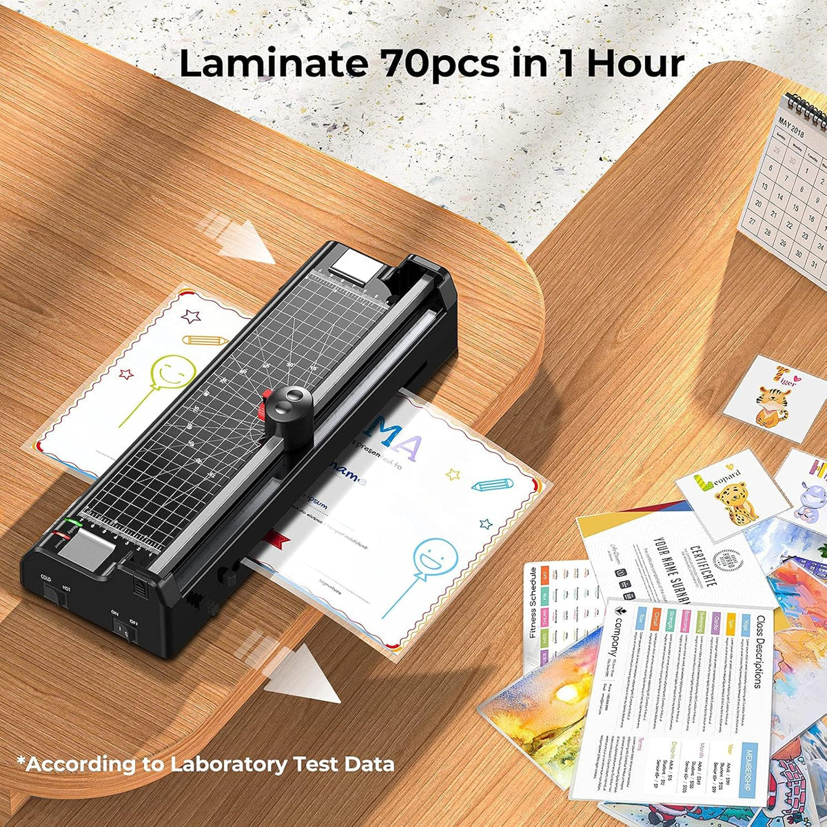 A3/A4/A6 Thermal Laminator with 15 Pouches P34472