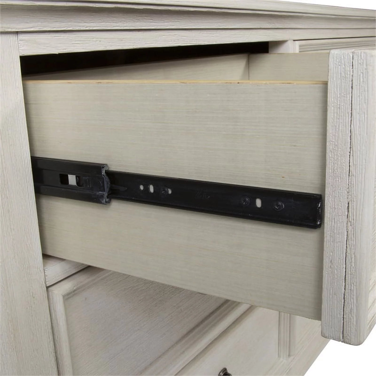 White 7 Drawer Wooden Dresser W484628