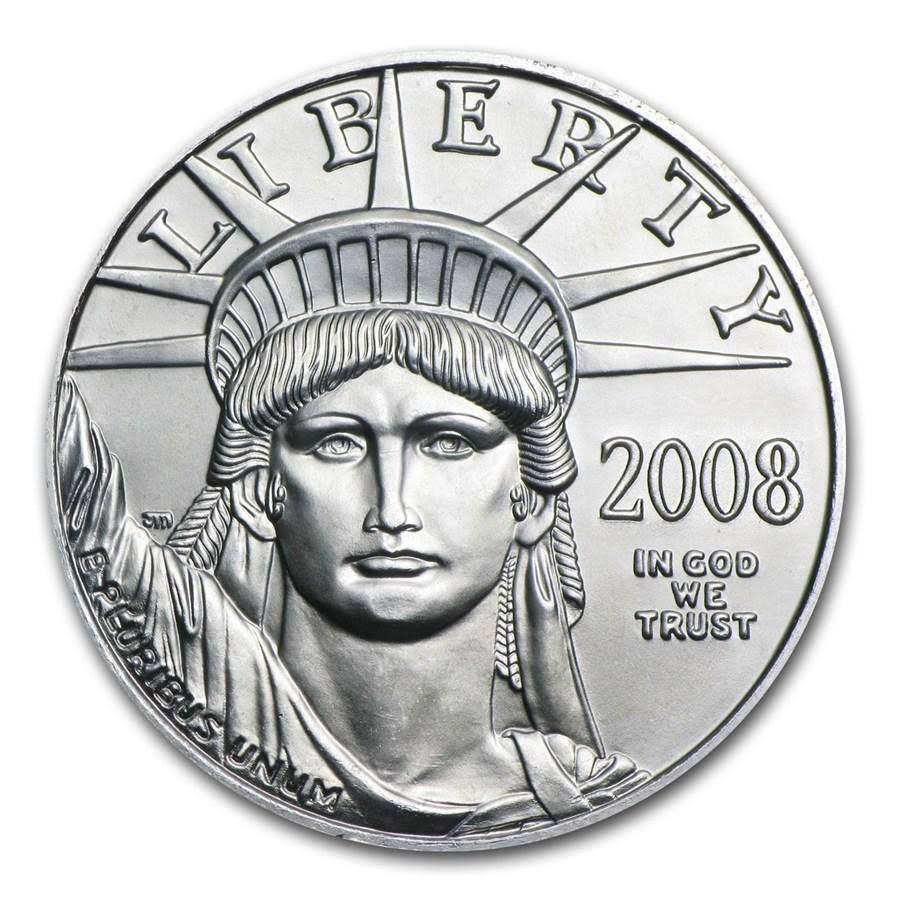 1/10 oz Platinum American Eagle BU G11338