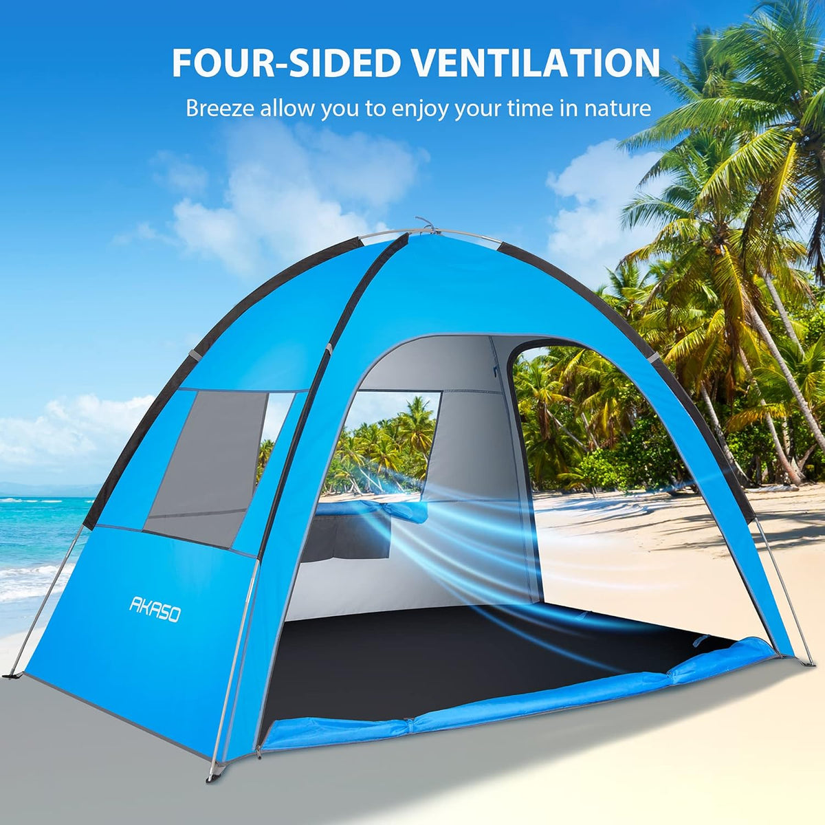 Beach Tent UPF 50+ Sun Shelter Q772