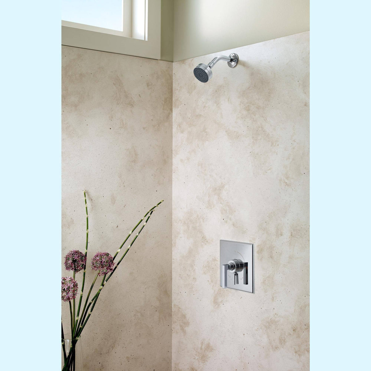 Matte Black Shower Trim Package Q711706