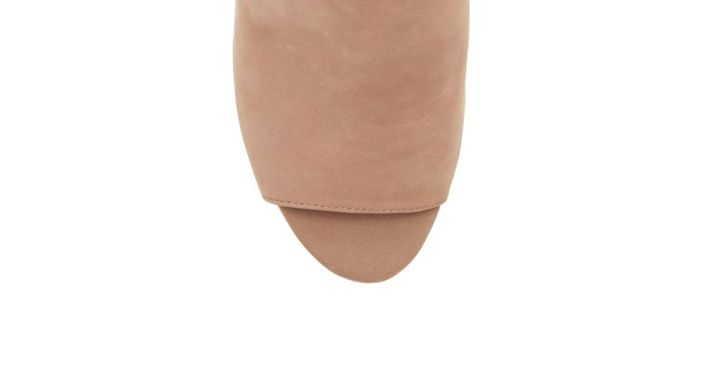 Suede Block Heel Shooties V126777