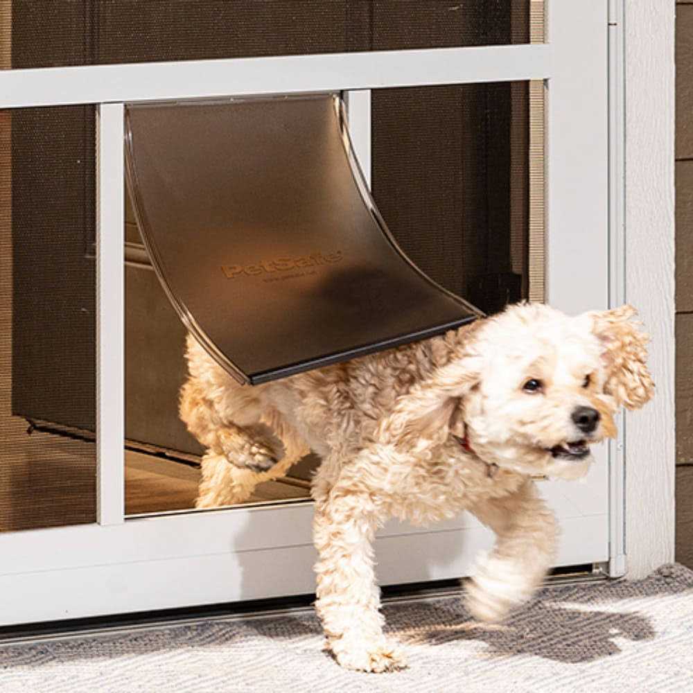 Brown Aluminum Hinged Screen Door H6994