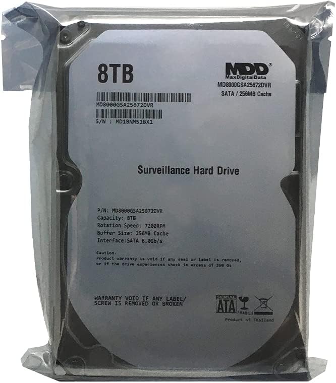 8TB 7200 RPM 256MB Cache SATA 6.0Gb/s 3.5inch Internal Hard Drive S59452