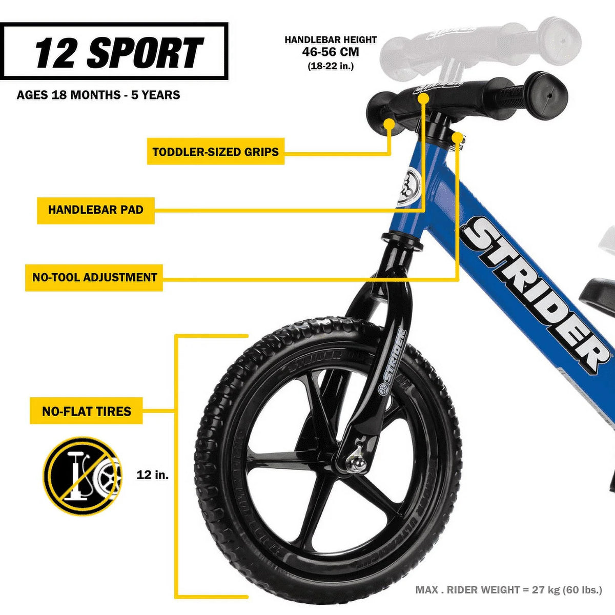 Blue Balance Bike I215646