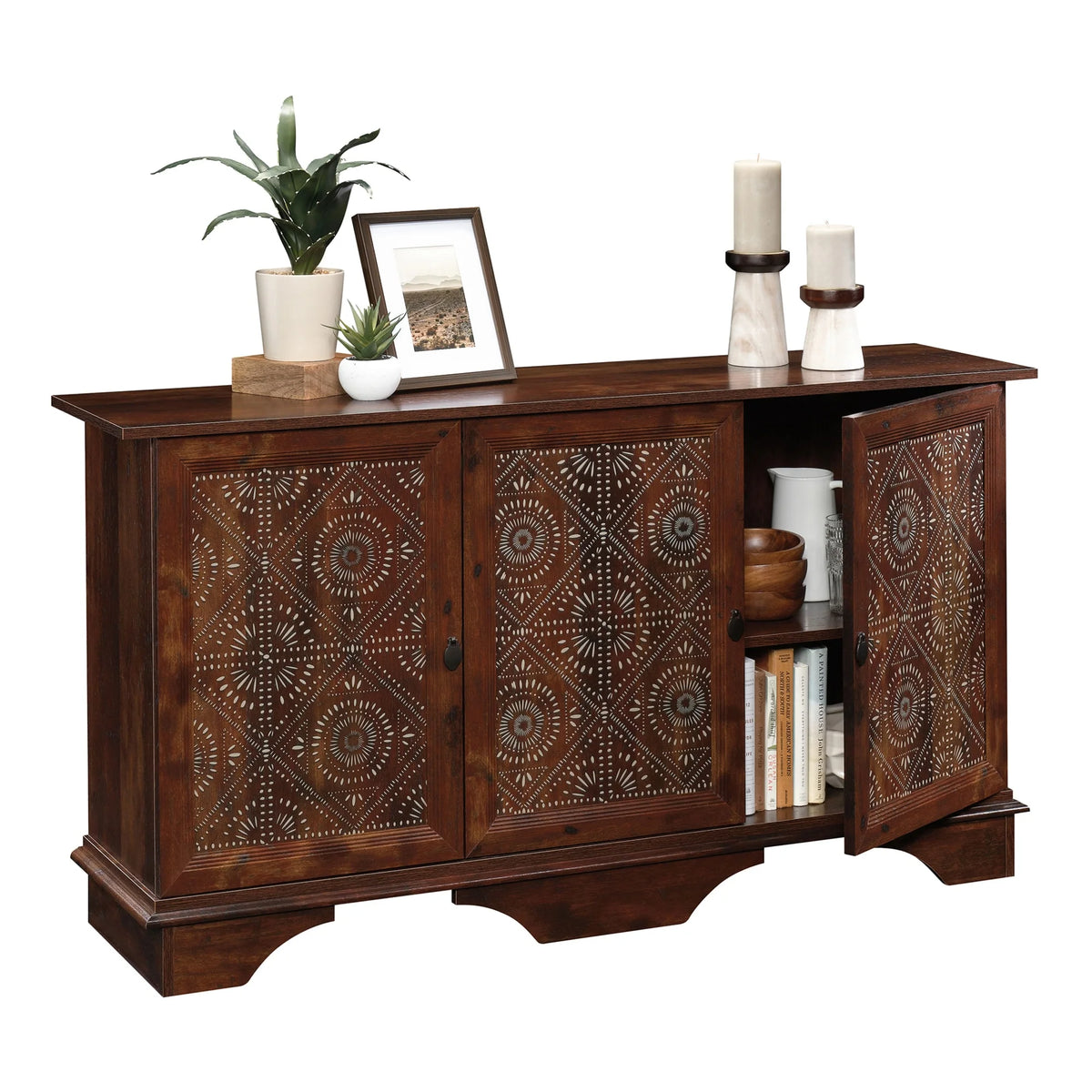 Contemporary Wood Buffet Sideboard Table F655