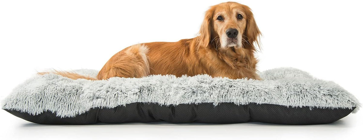 Large Plush Washable Dog Bed with Anti-Slip Bottom A619184