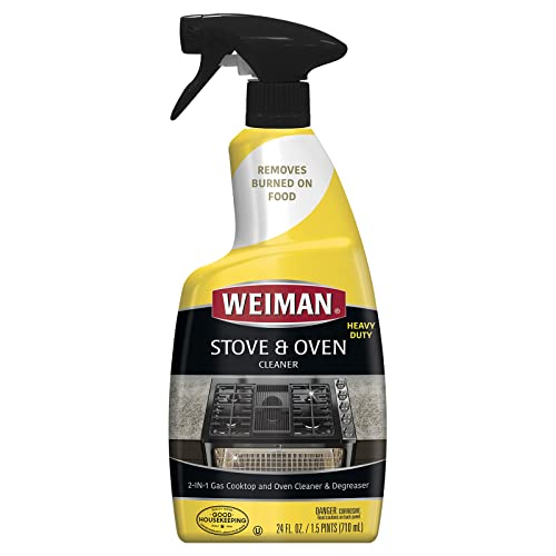 2 Pack 24 Oz Stove and Oven Cleaner with MicroFiber Towel B88364