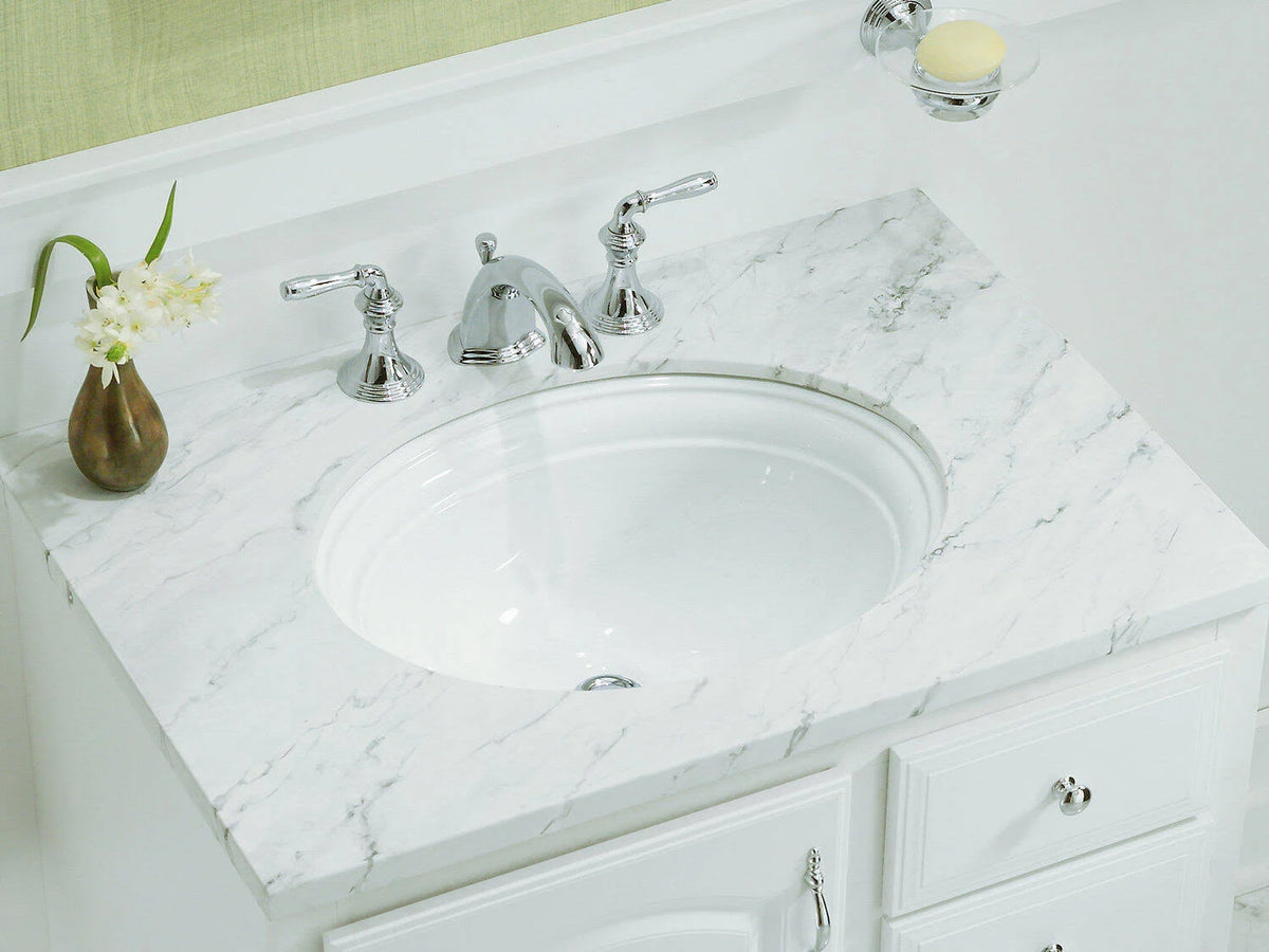 18-1/8x22 Undermount Bathroom Sink S4284