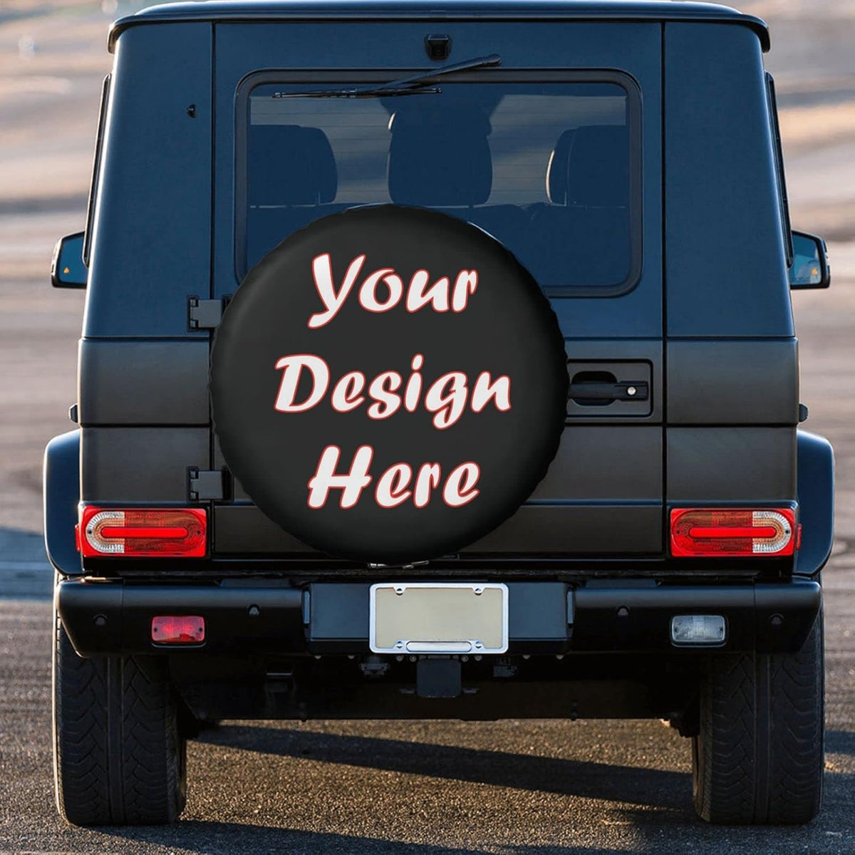 Custom Spare Tire Cover 16 Inch Waterproof Universal Wheel Covers Pack of 2 E20882