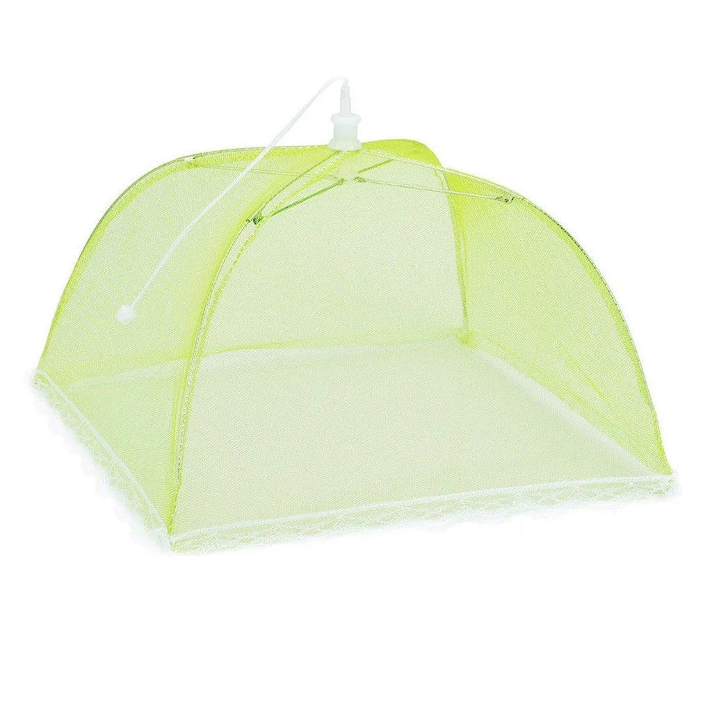 5 Large Mesh Screen Food Cover Tent Dome Net Umbrella Picnic I370970