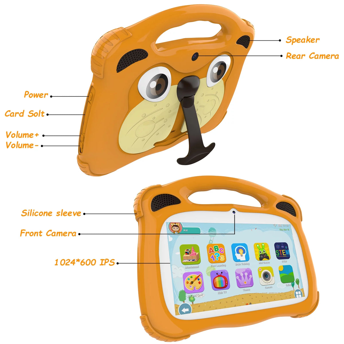 7 inch Kids Tablet 2GB RAM 32GB ROM H120