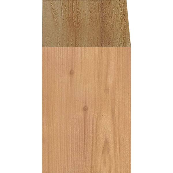 Traditional Rough Sawn Brace, Western Red Cedar L8357