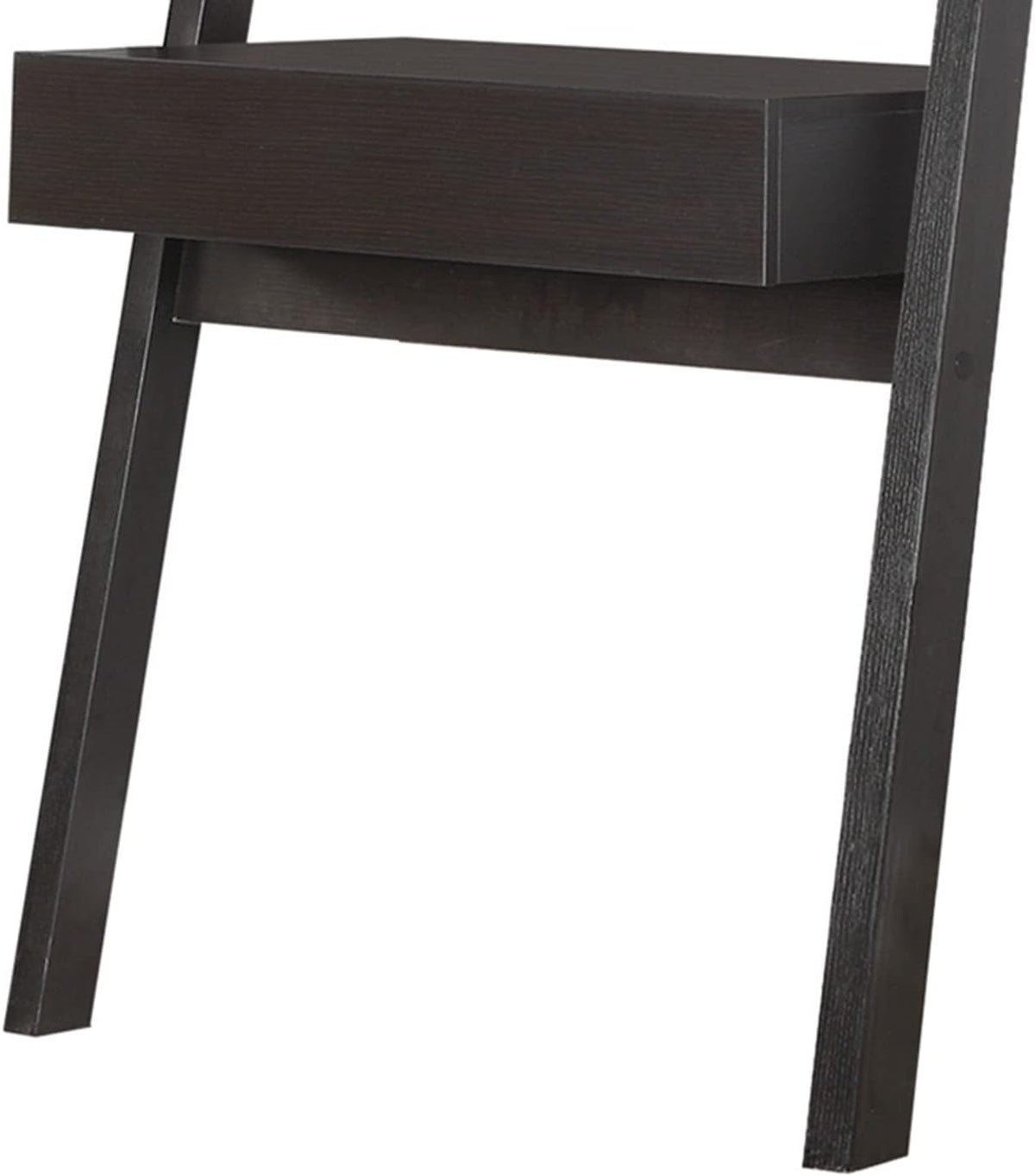 Brown Wall Leaning Ladder Writing Desk U72326