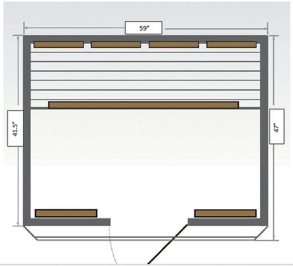 Outdoor Sauna E1296