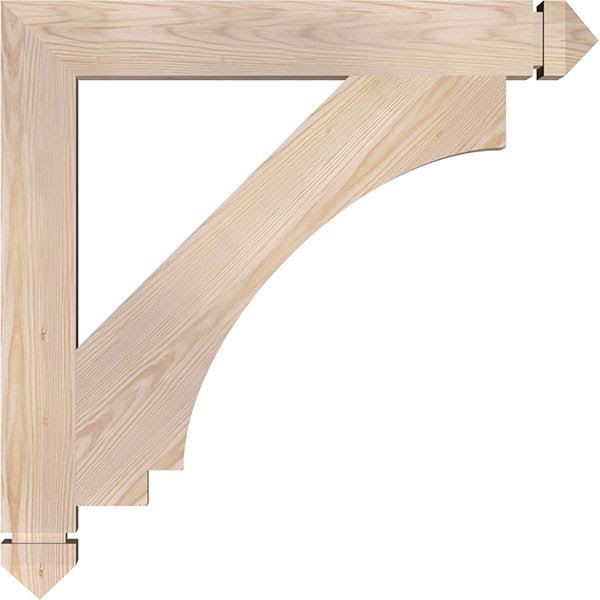 Douglas Fir Smooth Bracket V1557