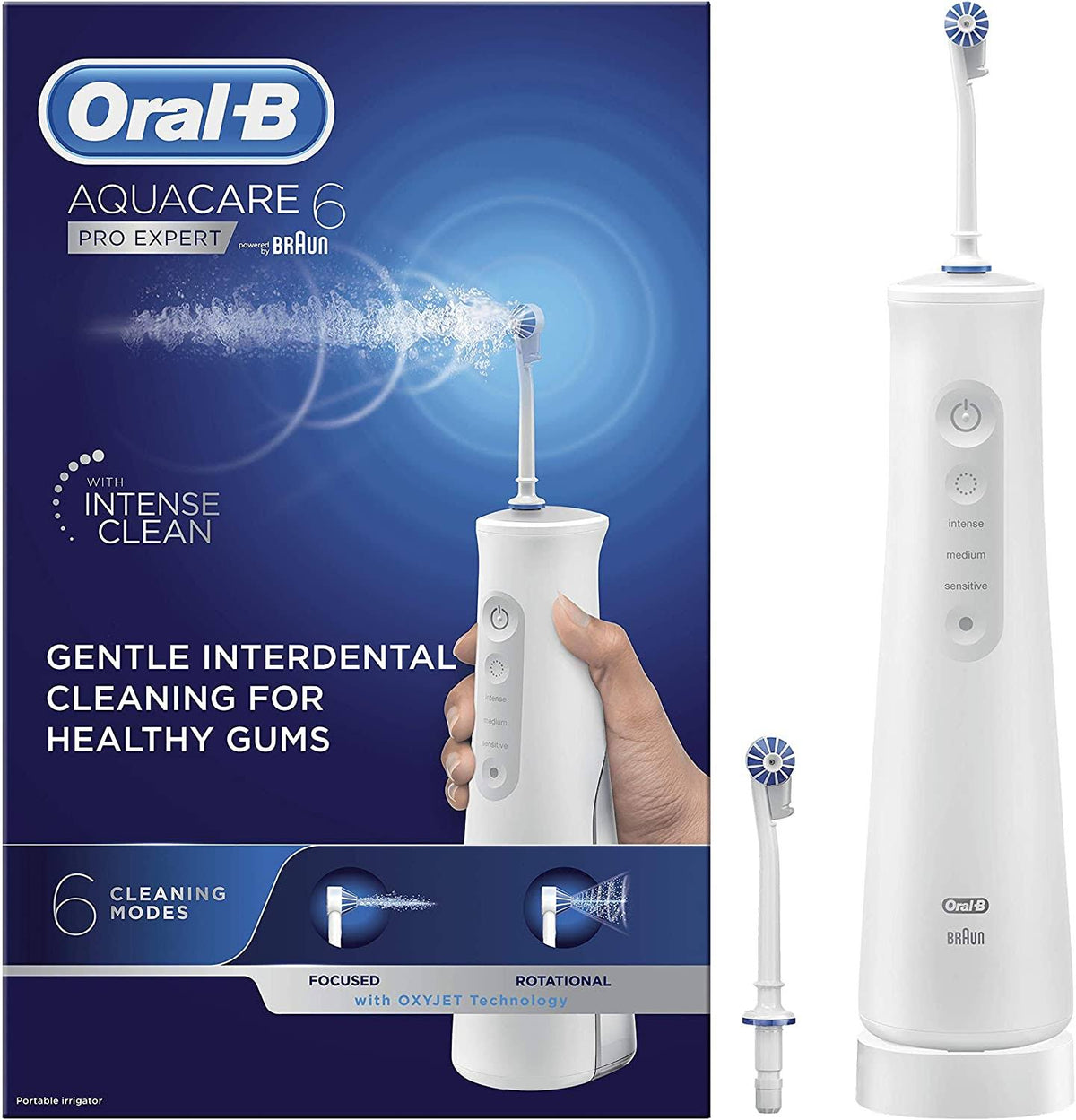 Cordless Water Flosser with 6 Cleaning Modes L2756