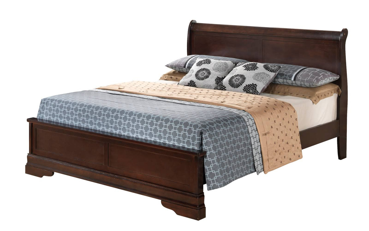 Cappuccino King Bed A4779