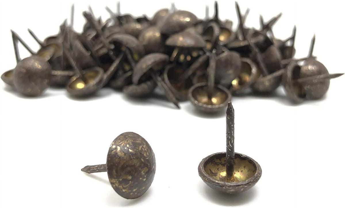 7/16" Diameter Upholstery Tacks 100 Pack V1259