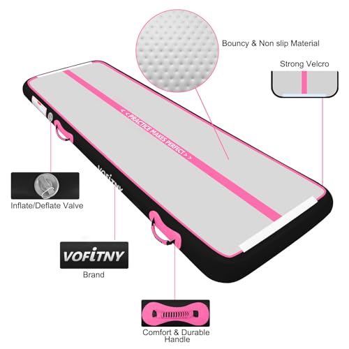 Inflatable Gymnastics Mat with Tumbling Barrel X982393