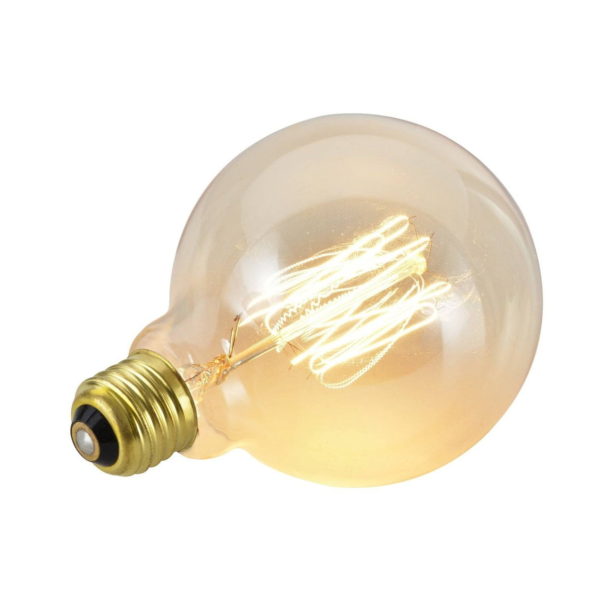40W E26 Incandescent Edison Globe Light Bulb Set of 4 N77851