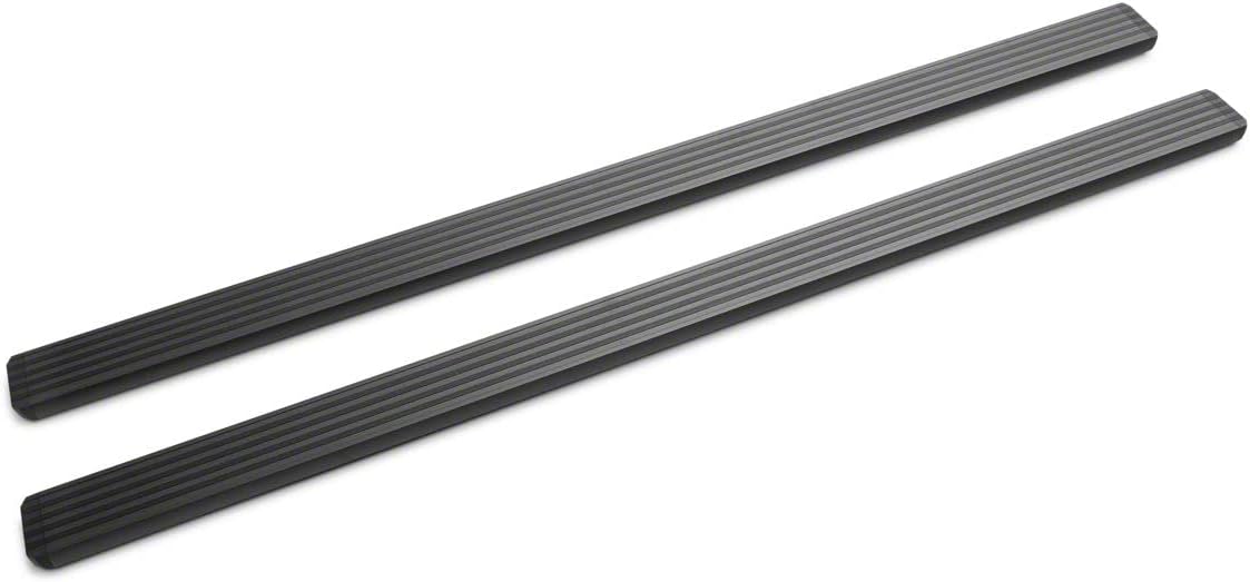 Black Running Boards Compatible with 19-22 RAM 1500 Crew Cab A546