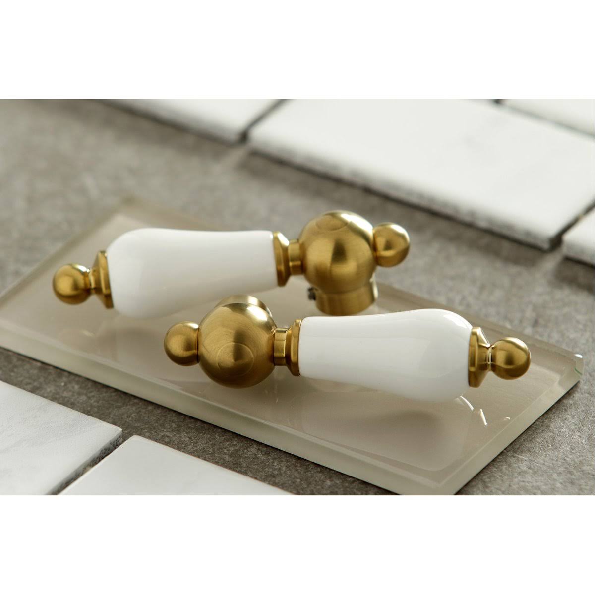 Polished Chrome Wall Mount Bathroom Faucet K325